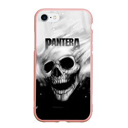 Чехол iPhone 7/8 матовый Pantera, цвет: 3D-светло-розовый