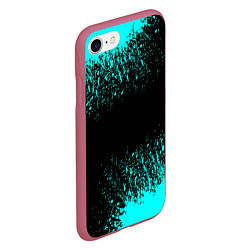 Чехол iPhone 7/8 матовый Краска, цвет: 3D-малиновый — фото 2