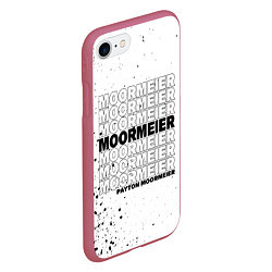 Чехол iPhone 7/8 матовый PAYTON MOORMEIER - ТИКТОК, цвет: 3D-малиновый — фото 2