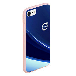 Чехол iPhone 7/8 матовый VOLVO, цвет: 3D-светло-розовый — фото 2