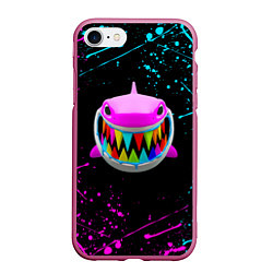 Чехол iPhone 7/8 матовый 6IX9INE 69, цвет: 3D-малиновый