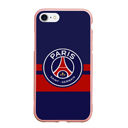 Чехол iPhone 7/8 матовый PSG, цвет: 3D-светло-розовый