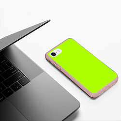 Чехол iPhone 7/8 матовый ACID, цвет: 3D-светло-розовый — фото 2