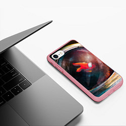 Чехол iPhone 7/8 матовый AMONG US, цвет: 3D-баблгам — фото 2