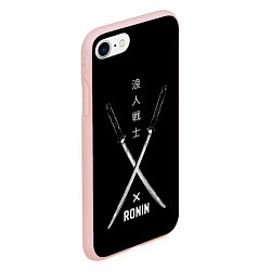 Чехол iPhone 7/8 матовый Ronin, цвет: 3D-светло-розовый — фото 2