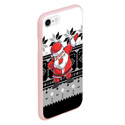 Чехол iPhone 7/8 матовый Свитер Santa DAB, цвет: 3D-светло-розовый — фото 2
