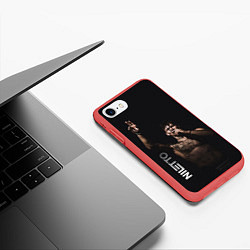 Чехол iPhone 7/8 матовый NILETTO, цвет: 3D-красный — фото 2