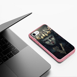 Чехол iPhone 7/8 матовый Викинги - Ивар, цвет: 3D-баблгам — фото 2
