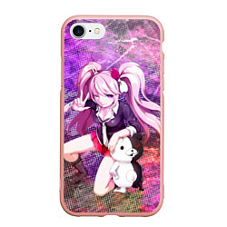 Чехол iPhone 7/8 матовый Джунко Эношима, цвет: 3D-светло-розовый