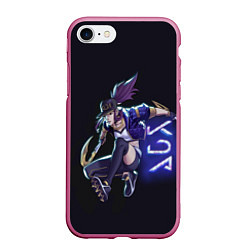 Чехол iPhone 7/8 матовый KDA Akali