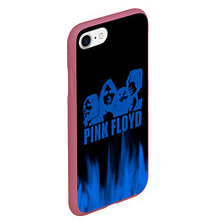 Чехол iPhone 7/8 матовый Pink rloyd, цвет: 3D-малиновый — фото 2