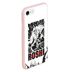 Чехол iPhone 7/8 матовый Roshi, цвет: 3D-светло-розовый — фото 2