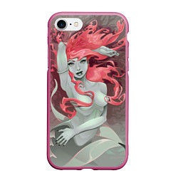 Чехол iPhone 7/8 матовый Красивая русалочка Beautiful mermaid