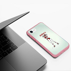 Чехол iPhone 7/8 матовый Нилетто Любимка, цвет: 3D-баблгам — фото 2