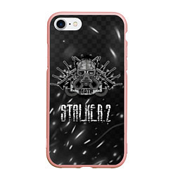 Чехол iPhone 7/8 матовый Stalker 2 Death, цвет: 3D-светло-розовый