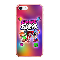 Чехол iPhone 7/8 матовый Friday Night Funkin, цвет: 3D-светло-розовый