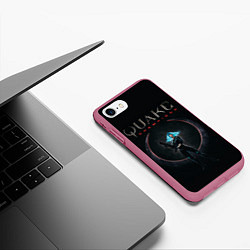 Чехол iPhone 7/8 матовый Агент постижения, цвет: 3D-малиновый — фото 2
