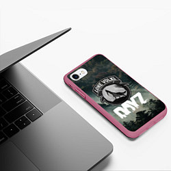 Чехол iPhone 7/8 матовый LONE VOLKI DAYZ Z, цвет: 3D-малиновый — фото 2
