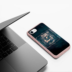 Чехол iPhone 7/8 матовый Алиса - ИЗГОЙ, цвет: 3D-светло-розовый — фото 2