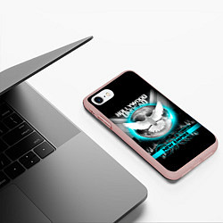 Чехол iPhone 7/8 матовый New Empire, Vol 1 - Hollywood Undead, цвет: 3D-светло-розовый — фото 2