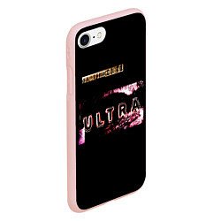 Чехол iPhone 7/8 матовый Ultra - Depeche Mode, цвет: 3D-светло-розовый — фото 2