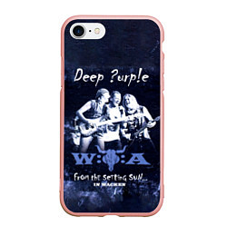 Чехол iPhone 7/8 матовый From The Setting Sun In Wacken - Deep Purple, цвет: 3D-светло-розовый