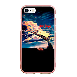 Чехол iPhone 7/8 матовый Deep Purple - Stormbringer, цвет: 3D-светло-розовый
