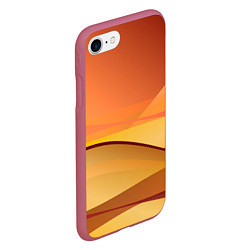 Чехол iPhone 7/8 матовый Пустыня Арракис Дюна, цвет: 3D-малиновый — фото 2