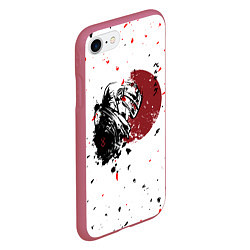 Чехол iPhone 7/8 матовый Berserk Берсерк, цвет: 3D-малиновый — фото 2