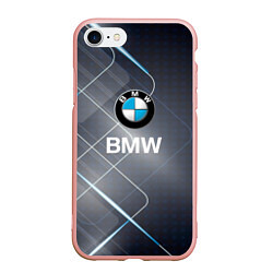 Чехол iPhone 7/8 матовый BMW Logo