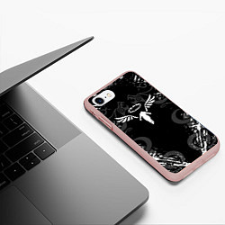 Чехол iPhone 7/8 матовый WALHALLA TEAM TOKYO REVENGERS DRAGON TATTOO, цвет: 3D-светло-розовый — фото 2