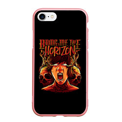 Чехол iPhone 7/8 матовый BMTH BRING ME THE HORIZON, цвет: 3D-баблгам