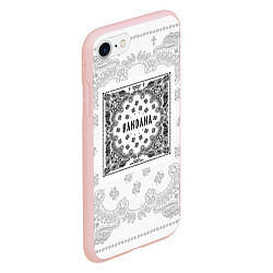 Чехол iPhone 7/8 матовый Big Baby Tape x Kizaru BANDANA Бандана Кизару Тейп, цвет: 3D-светло-розовый — фото 2