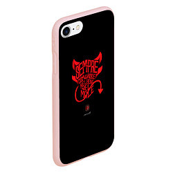Чехол iPhone 7/8 матовый Forza RossoNeri, цвет: 3D-светло-розовый — фото 2