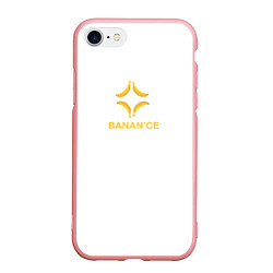 Чехол iPhone 7/8 матовый Crypto banana, цвет: 3D-баблгам