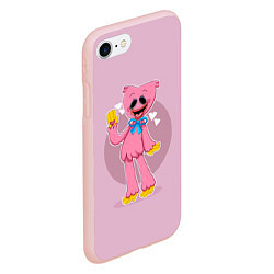 Чехол iPhone 7/8 матовый KISSY MISSY POPPY PLAYTIME ПОППИ ПЛЕЙТАЙМ КИССИ МИ, цвет: 3D-светло-розовый — фото 2