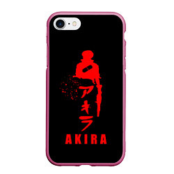 Чехол iPhone 7/8 матовый Shoutarou Kaneda - Akira, цвет: 3D-малиновый