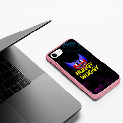 Чехол iPhone 7/8 матовый HUGGY WUGGY PATTERN, цвет: 3D-баблгам — фото 2