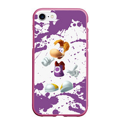 Чехол iPhone 7/8 матовый РЭЙМАН RAYMAN LEGENDS, цвет: 3D-малиновый
