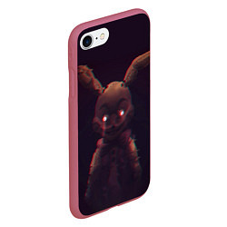 Чехол iPhone 7/8 матовый Five Nights at Freddys: Ванесса, цвет: 3D-малиновый — фото 2