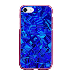 Чехол iPhone 7/8 матовый Fashion pattern, цвет: 3D-малиновый