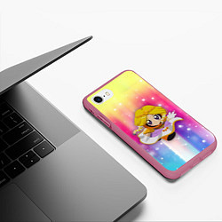 Чехол iPhone 7/8 матовый South park Kenny Princess, цвет: 3D-малиновый — фото 2