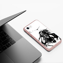 Чехол iPhone 7/8 матовый МАЛЕНИЯ ELDEN RING ЭЛДЕН РИНГ, цвет: 3D-светло-розовый — фото 2