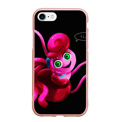 Чехол iPhone 7/8 матовый POPPY PLAYTIME - Mommy long legs Мама длинные ноги, цвет: 3D-светло-розовый