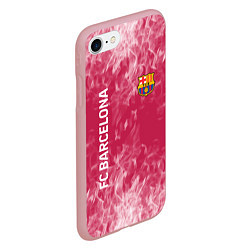 Чехол iPhone 7/8 матовый Barcelona Пламя, цвет: 3D-баблгам — фото 2