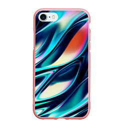 Чехол iPhone 7/8 матовый Abstract Wave, цвет: 3D-баблгам