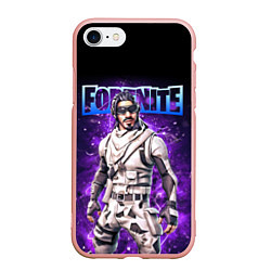 Чехол iPhone 7/8 матовый Fortnite Absolute Zero Hero Реально кульный чувак, цвет: 3D-светло-розовый