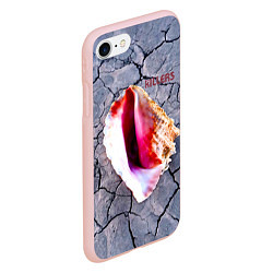 Чехол iPhone 7/8 матовый Wonderful Wonderful - The Killers, цвет: 3D-светло-розовый — фото 2