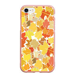 Чехол iPhone 7/8 матовый Осенний дар, цвет: 3D-светло-розовый
