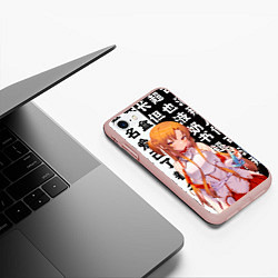 Чехол iPhone 7/8 матовый Асуна - Sword art online, цвет: 3D-светло-розовый — фото 2